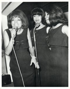 The Supremes Singing Vintage Original Photograph