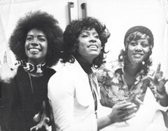 The Supremes Smiling Group Portrait Vintage Original Photograph