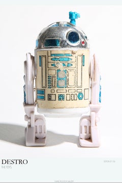 THE TOYS Gallery Exhibition Poster- R2D2 Star Wars DESTRO EXHIBITION Pop Art