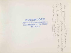 The Trevi Fountain Group - Vintage Photograph - 1950s