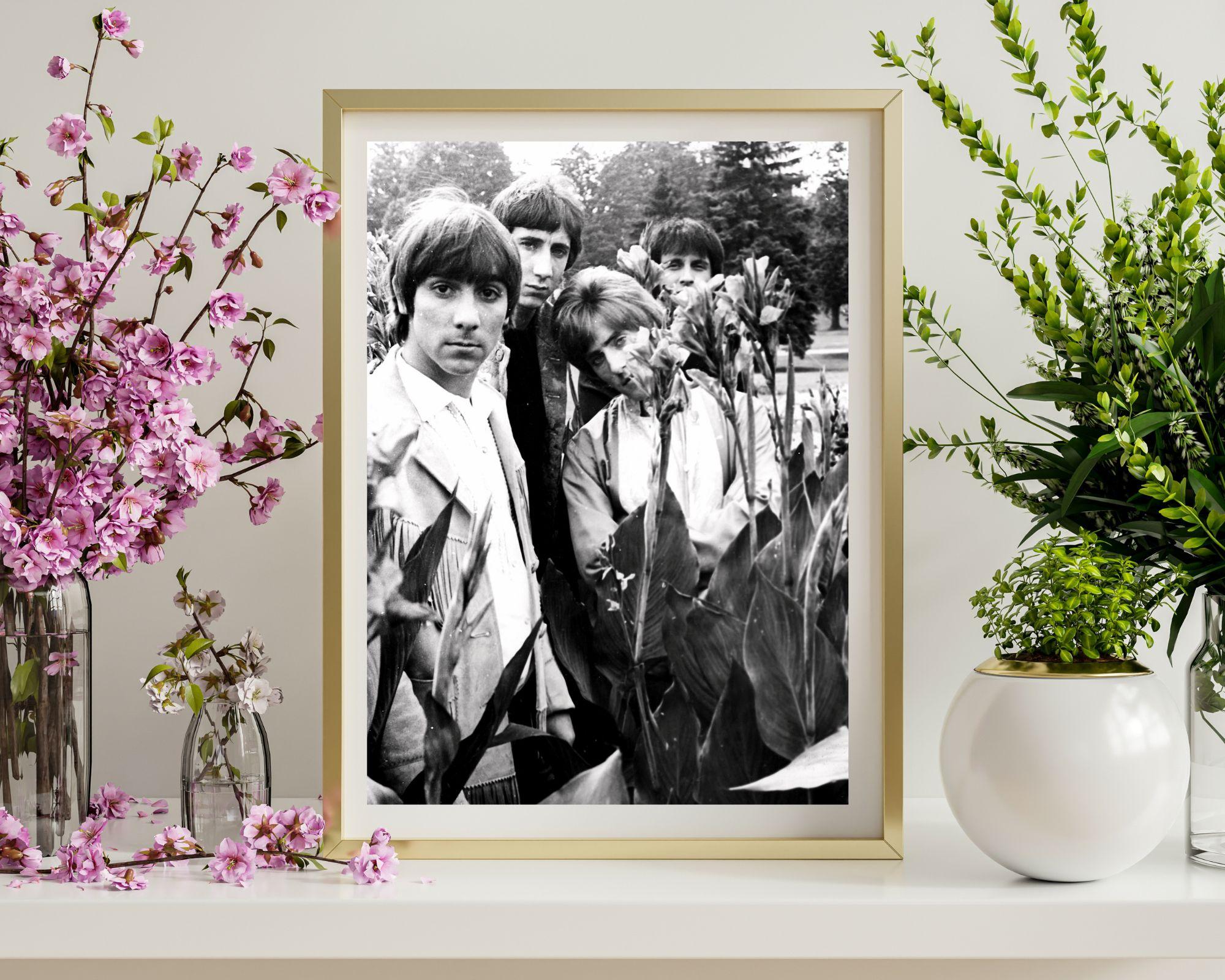 Los Who en Flower Garden - Photograph de Unknown