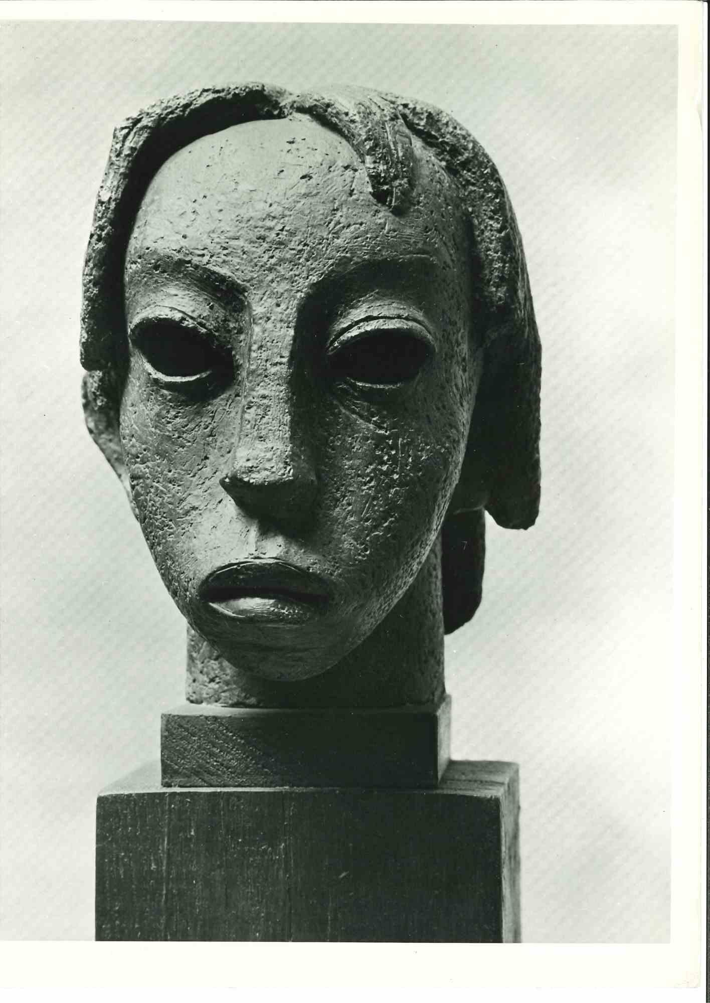 Unknown Figurative Photograph - Three Women Sculpture -  American Vintage Photograph - Mid 20th Century