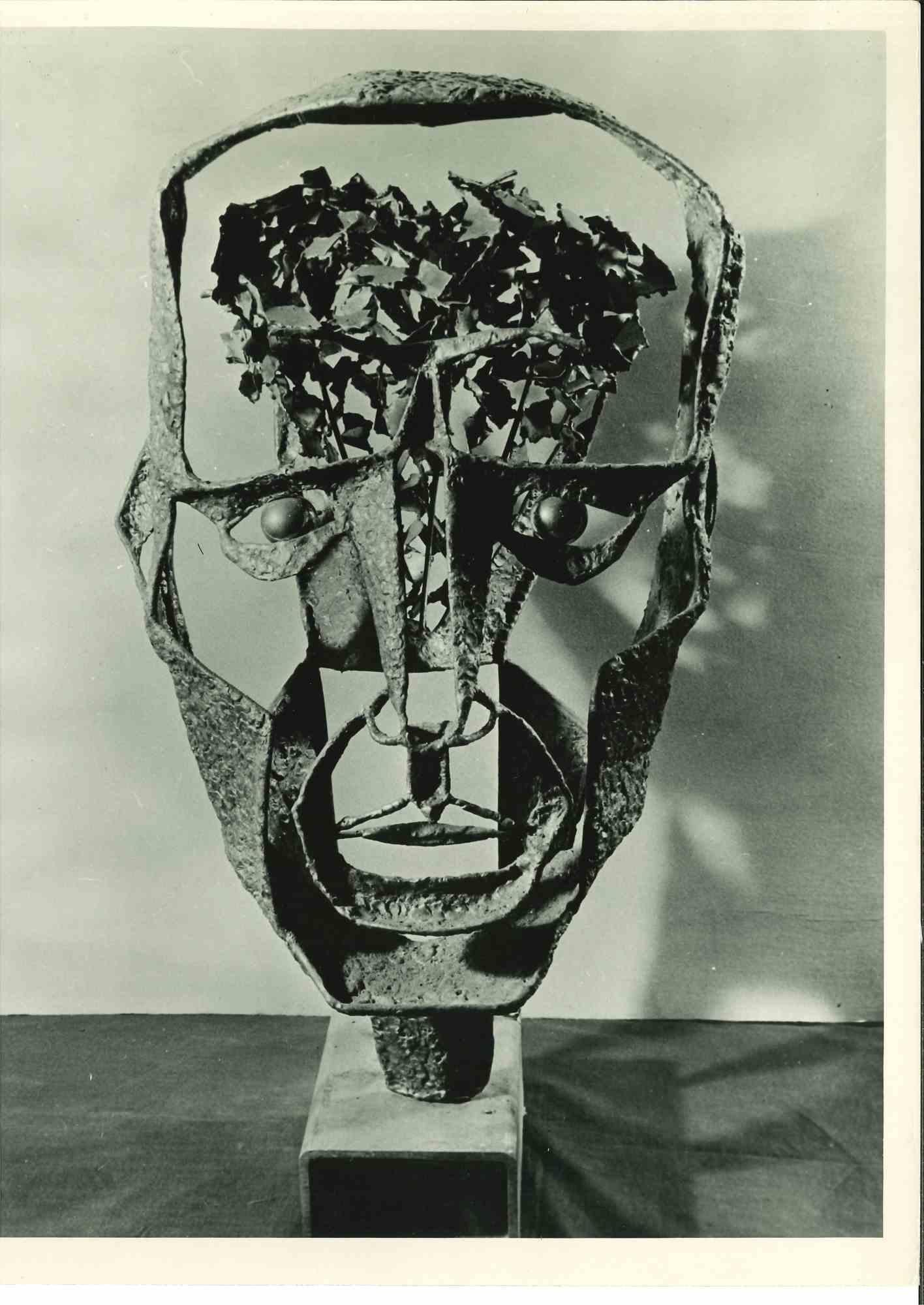 Unknown Figurative Photograph - Three Women Sculpture -  American Vintage Photograph - Mid 20th Century