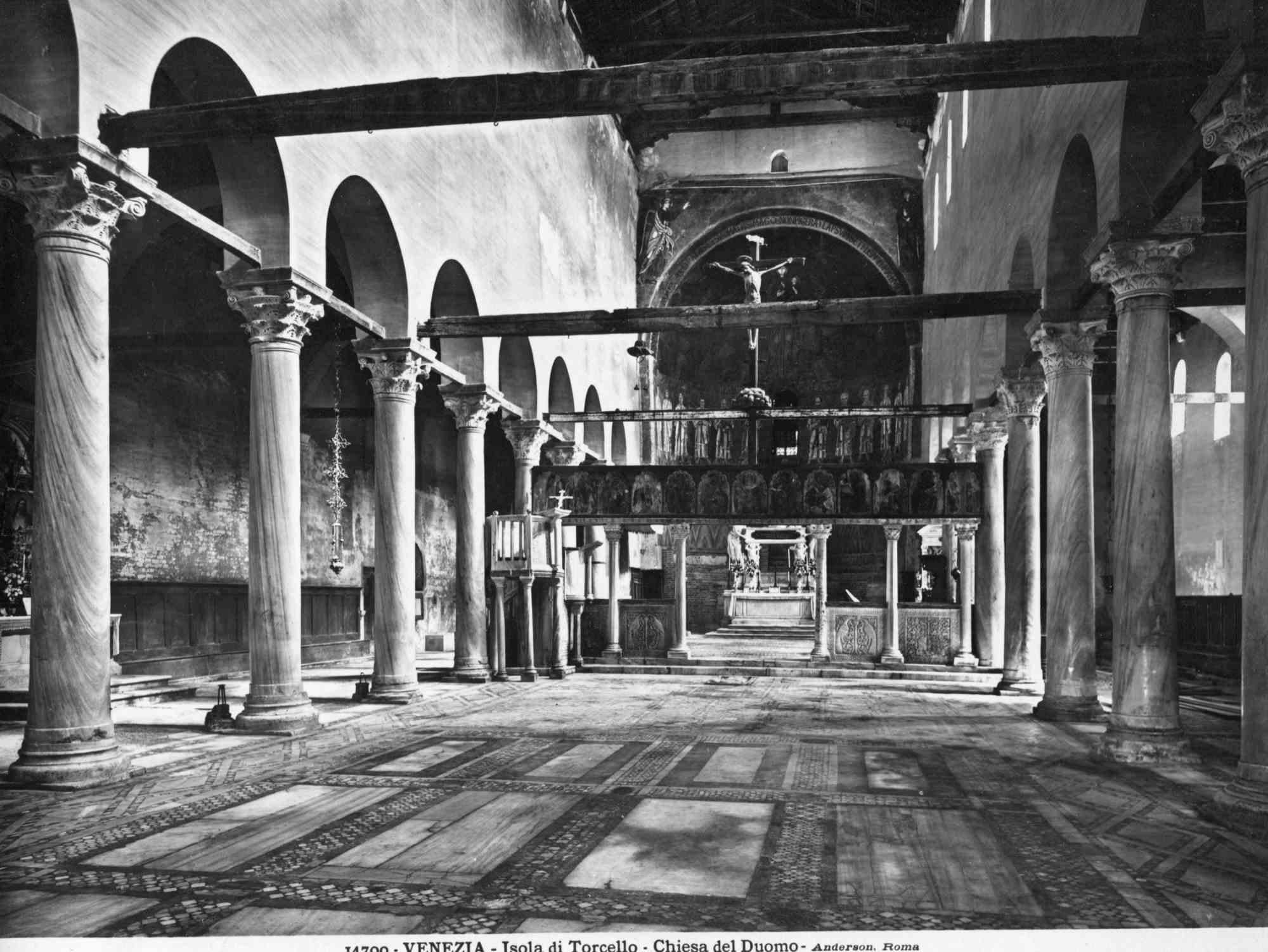 Unknown Figurative Photograph - Torcello’s Cathedral - VintagePhotograph - Early 20th Century