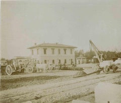 Transportation of Marble Blocks - Vintage Photo - 1910s