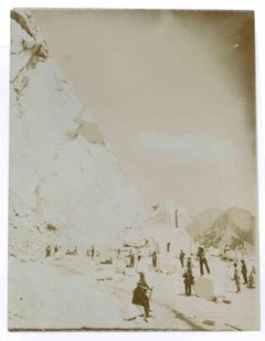Transportation of Marble Blocks - Vintage Photo - 1910s