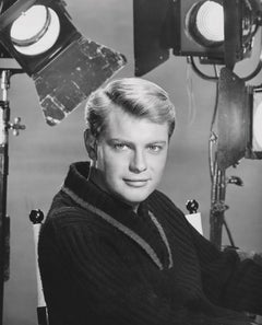 Troy Donahue Behind the Scenes Fine Art Print