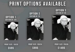 Truman Capote at Studio 54 Fine Art Print