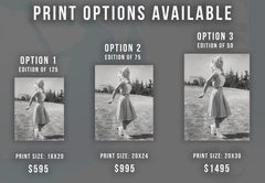 Tuesday Weld Twirling Baton Fine Art Print