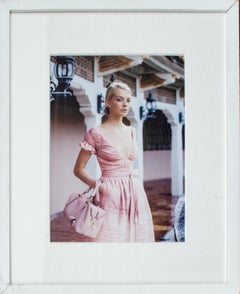 Two Crisp Fashion Photographs, Framed