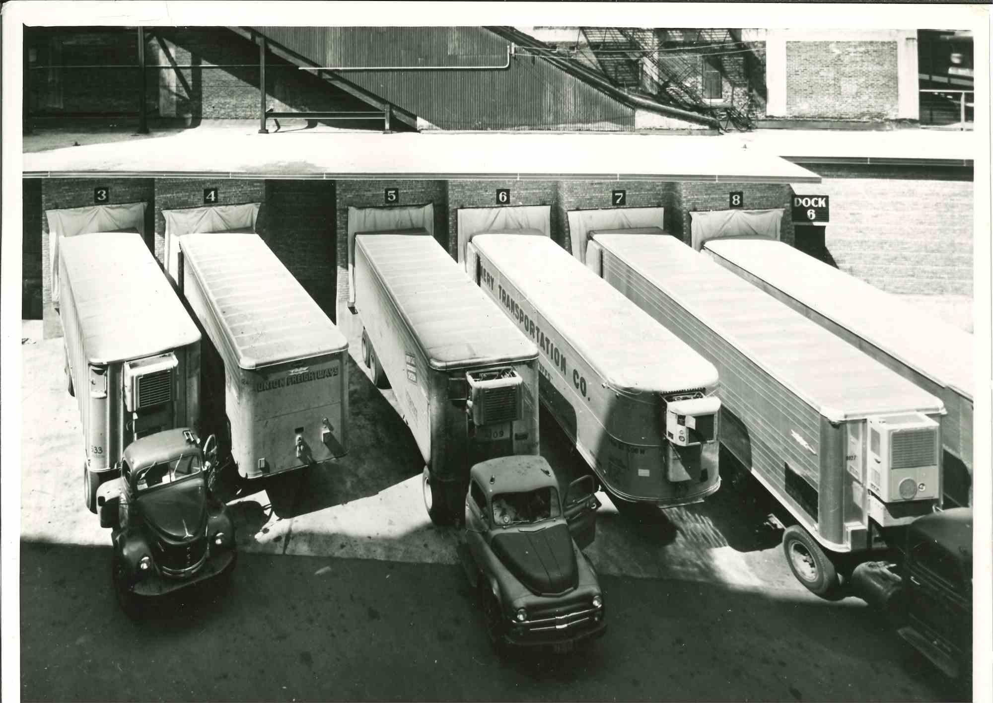 U. S. Packing Industry Progress – Vintage-Fotografie – Mitte des 20. Jahrhunderts