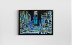 Marc Vandermeer "Night on Broadway" Urban Expressionist Digital Photography