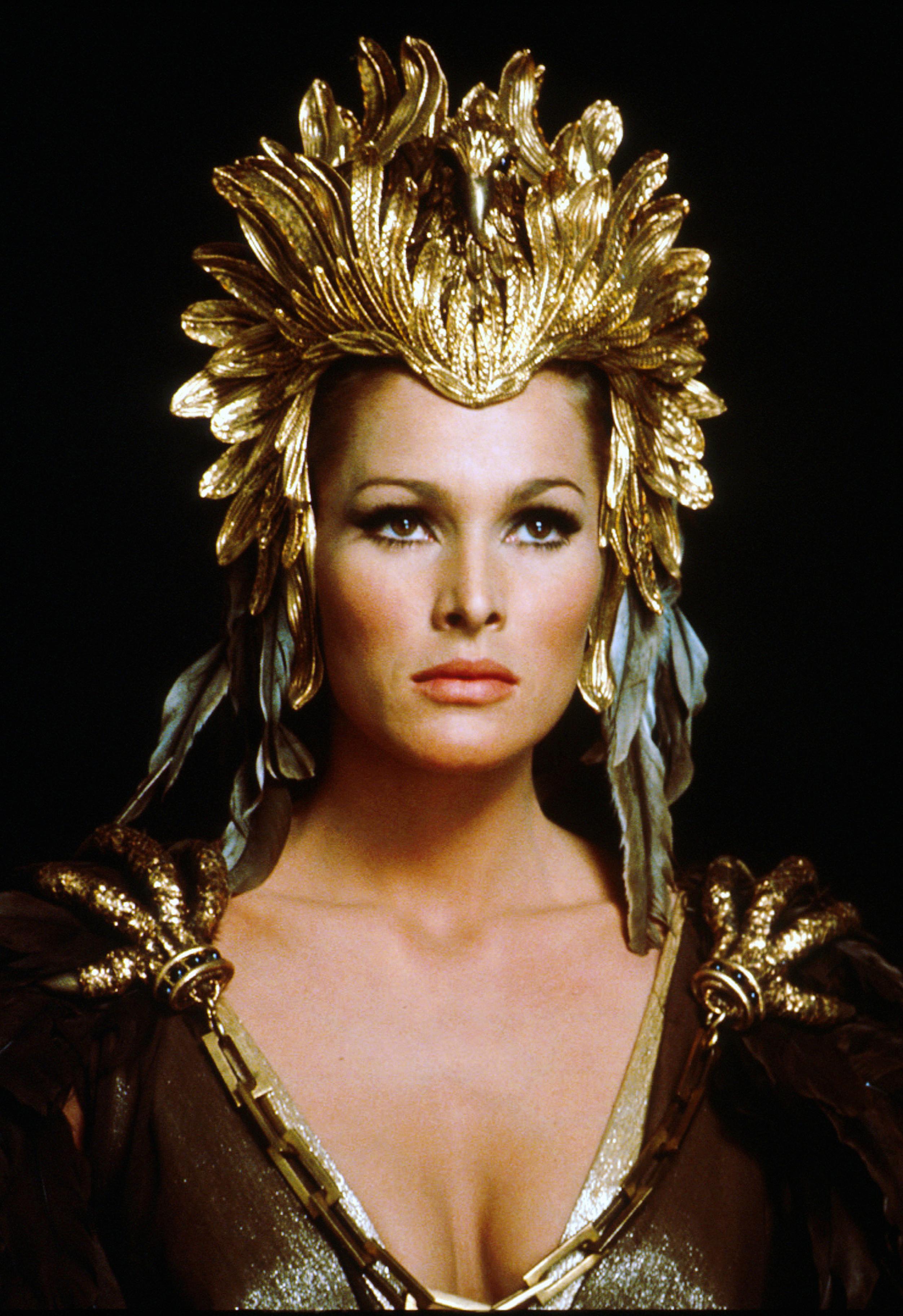 Unknown Portrait Photograph - Ursula Andress in "She" Globe Photos Fine Art Print