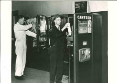 Vending Machine - American Vintage Photograph - Mid 20th Century