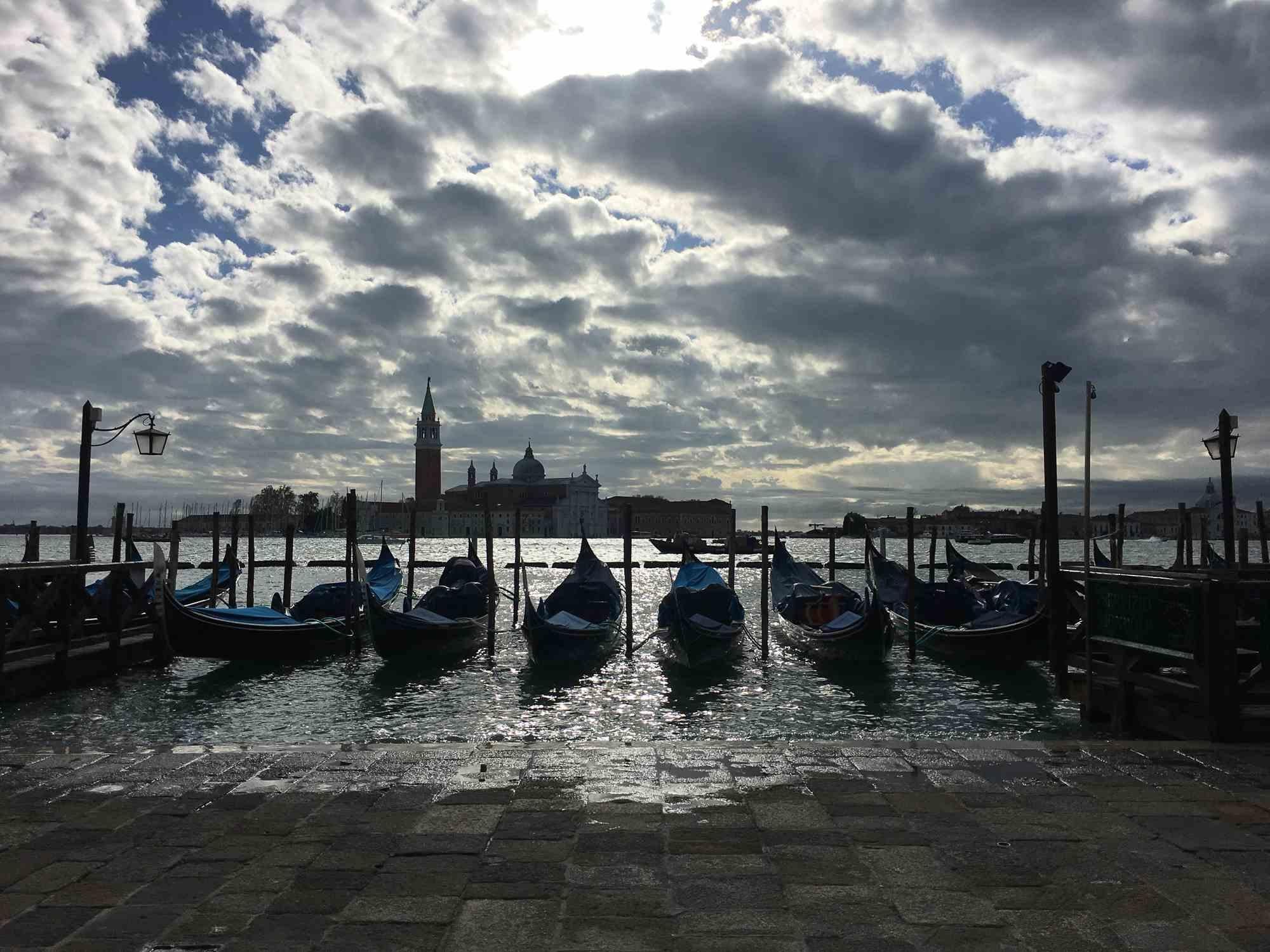 Unknown Portrait Photograph - Venezia, Gondole - Photo by Cindi Emond - 2017