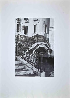 Used Venice - Original Photographic Transfer Print - Late 20th century