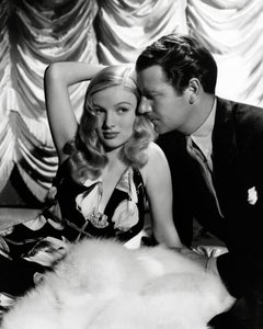 Veronica Lake and Joel McCrea "Sullivan's Travels" Globe Photos Fine Art Print