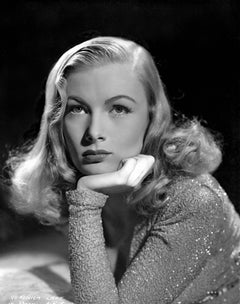 Veronica Lake Classical Glamour Portrait Fine Art Print