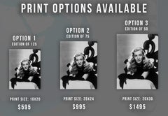 Veronica Lake in Black Gloves - Impression d'œuvres d'art du Movie Star News