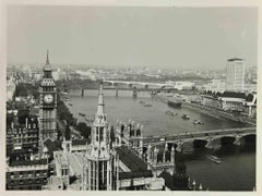 Vista dalla Victoria Tower - Fotografia di Londra - Fotografia d'epoca - Anni '60