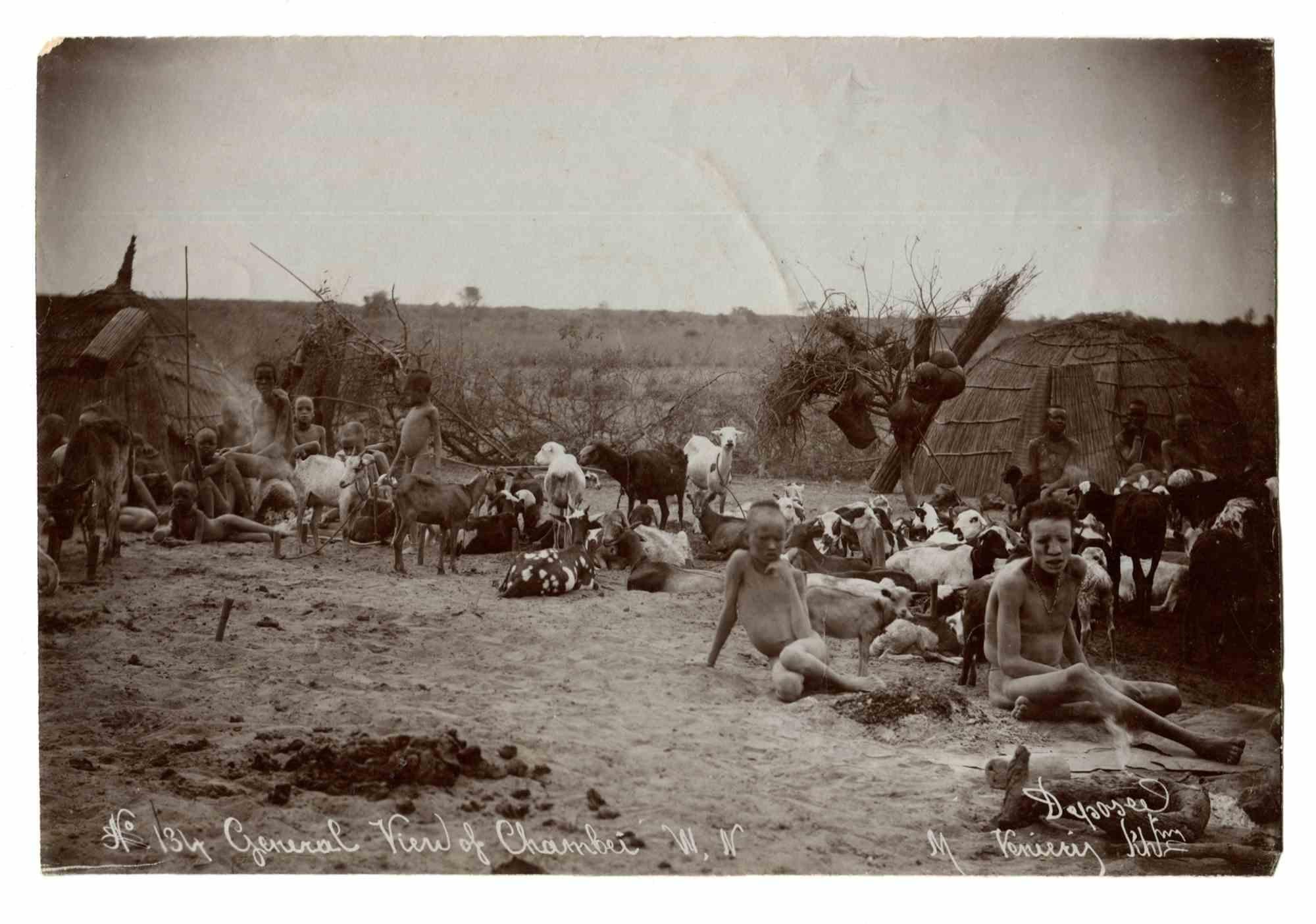 Unknown Figurative Photograph - View of Chambei - Vintage Photo - Early 20th Century