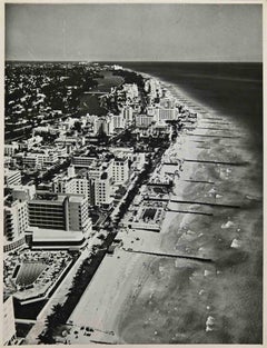 View of Florida Miami Beach - Retro Photograph - 1960s