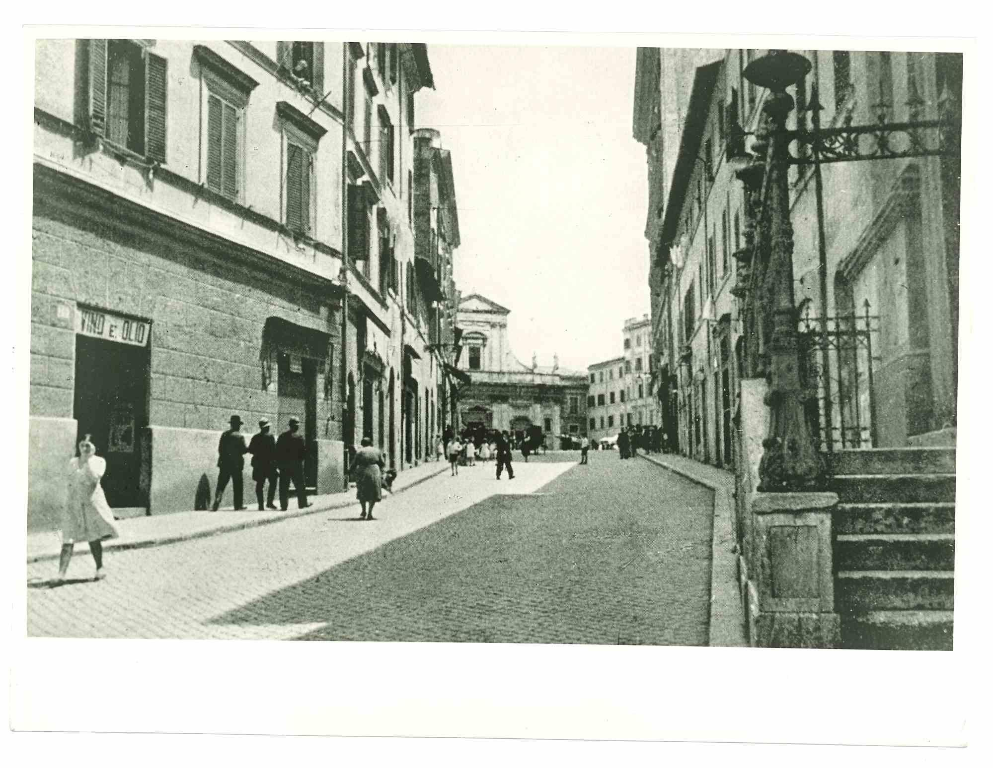 Unknown Landscape Photograph - View of Rome - Vintage Photograph - Early 20th Century