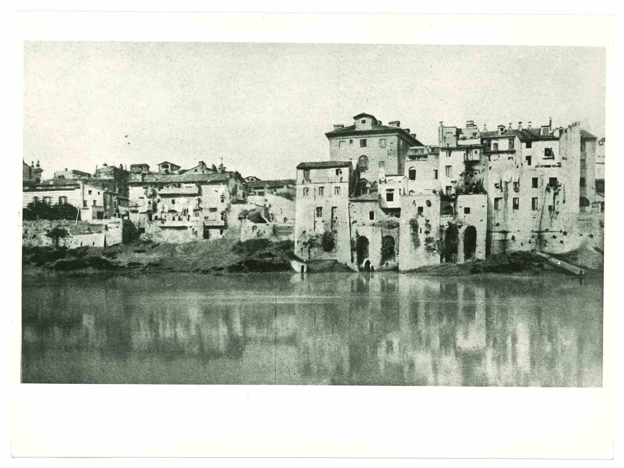 Unknown Figurative Photograph – Ansicht von Rom – Vintage-Fotografie – Anfang des 20. Jahrhunderts