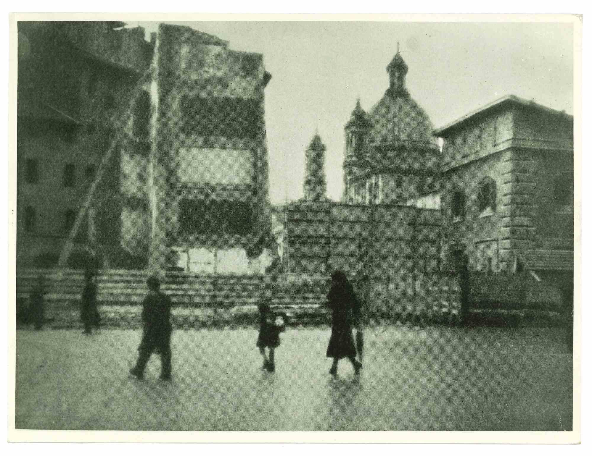 Unknown Landscape Photograph – Ansicht von Rom – Vintage-Fotografie – Anfang des 20. Jahrhunderts