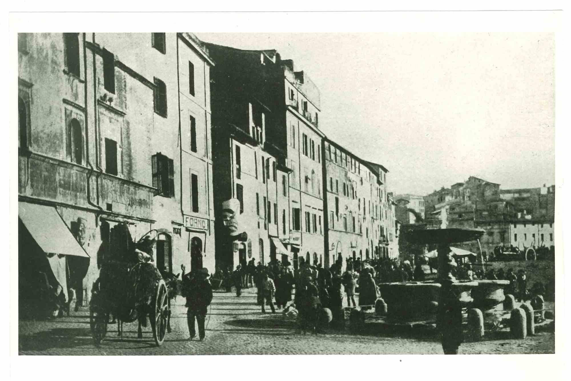 Unknown Landscape Photograph - View Of Rome - Vintage Photograph - Early 20th Century