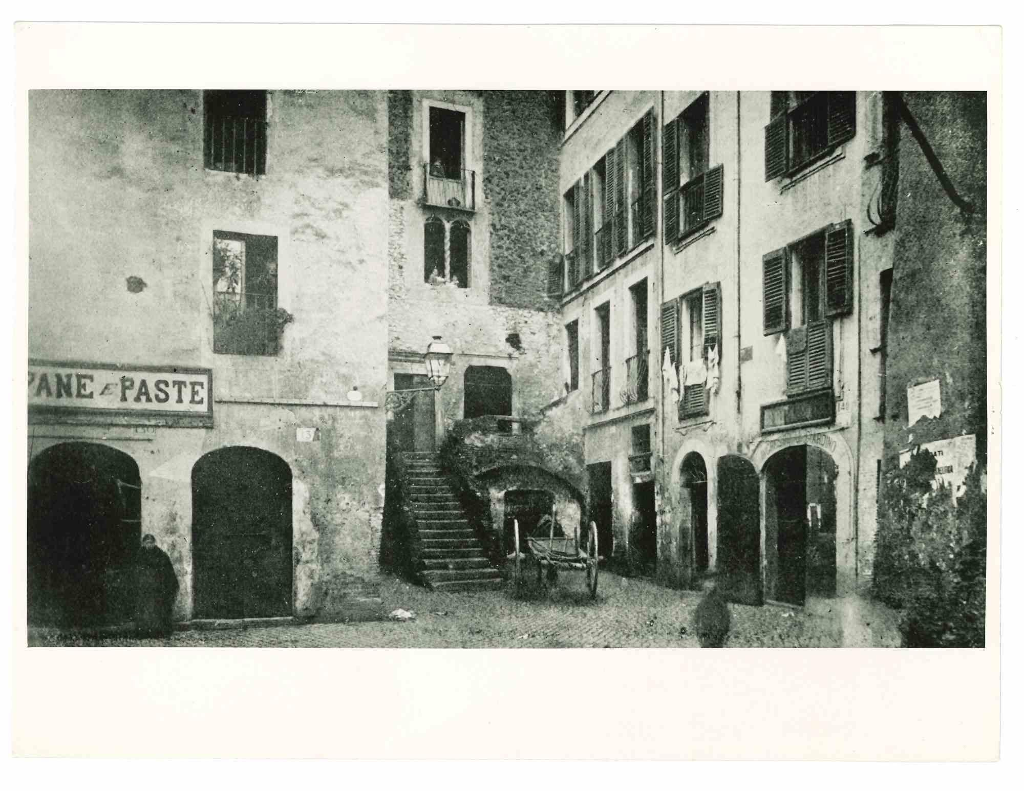 Unknown Landscape Photograph - View Of Rome - Vintage Photograph - Early 20th Century