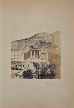 View of the Ancient Tivoli - Silver Salt Photograph - Early 20th Century
