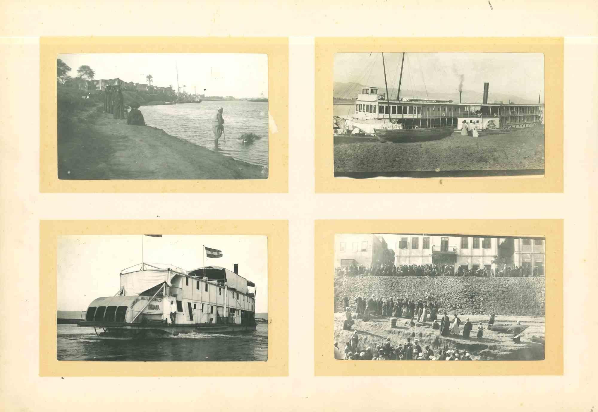 Views of Egypt - Vintage Photograph - Early 20th Century - White Figurative Photograph by Unknown