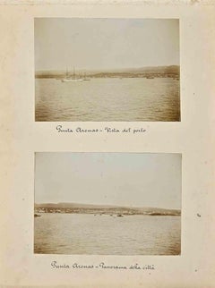 Ansichten von Punta Arenas – Silber-Salzfotografien – frühes 20. Jahrhundert