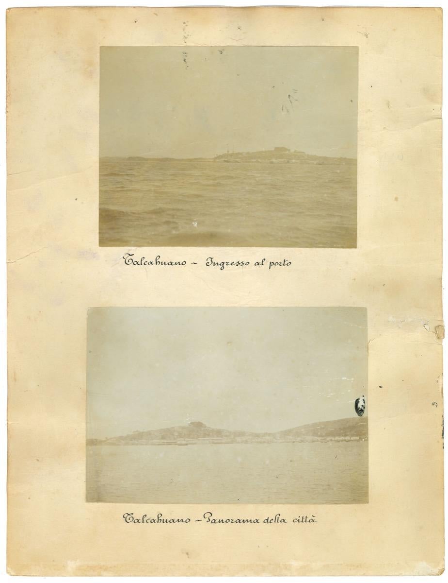 Unknown Landscape Photograph - Views of Talcahuano, Chile - Original Vintage Photo - 1880s