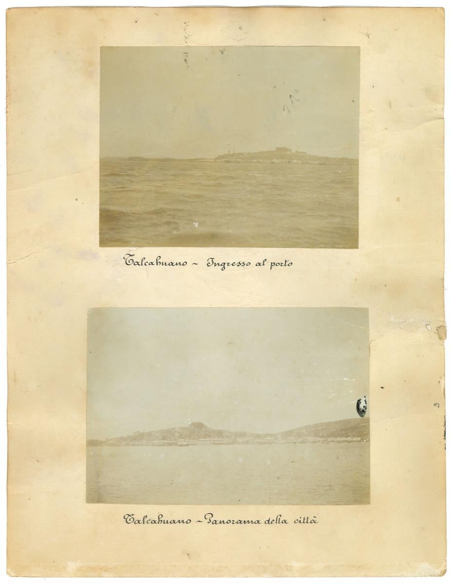 Landscape Photograph di Unknown - Vedute di Talcahuano, Cile - Foto originale d'epoca - Anni '80 del XIX secolo