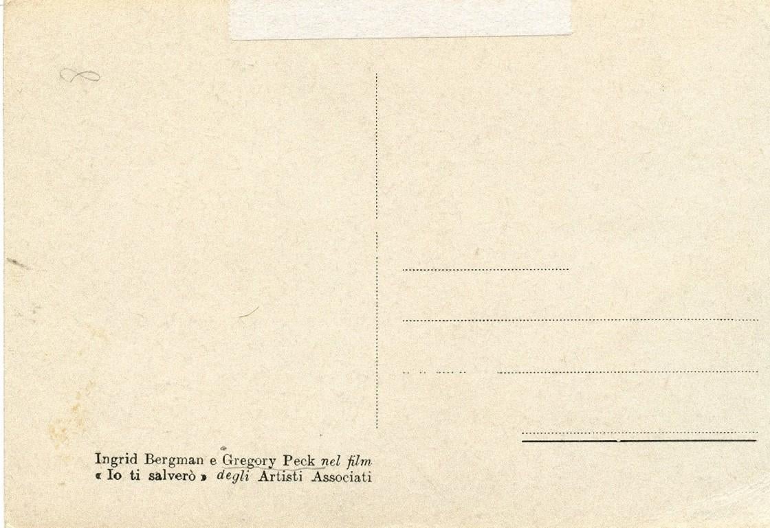 Vintage-Postcard mit Autogramm von Gregory Peck, 1950er Jahre – Photograph von Unknown