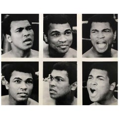 Vintage Muhammad Ali photograph circa early 1970s