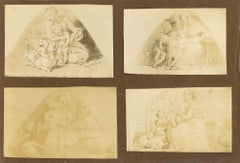Antique Photo Of Drawings - Early 20th Century