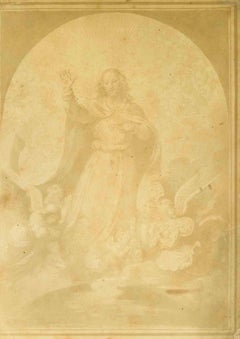 Foto antigua de pintura   - Principios del siglo XX