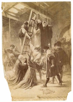 Foto antigua de pintura  - Principios del siglo XX