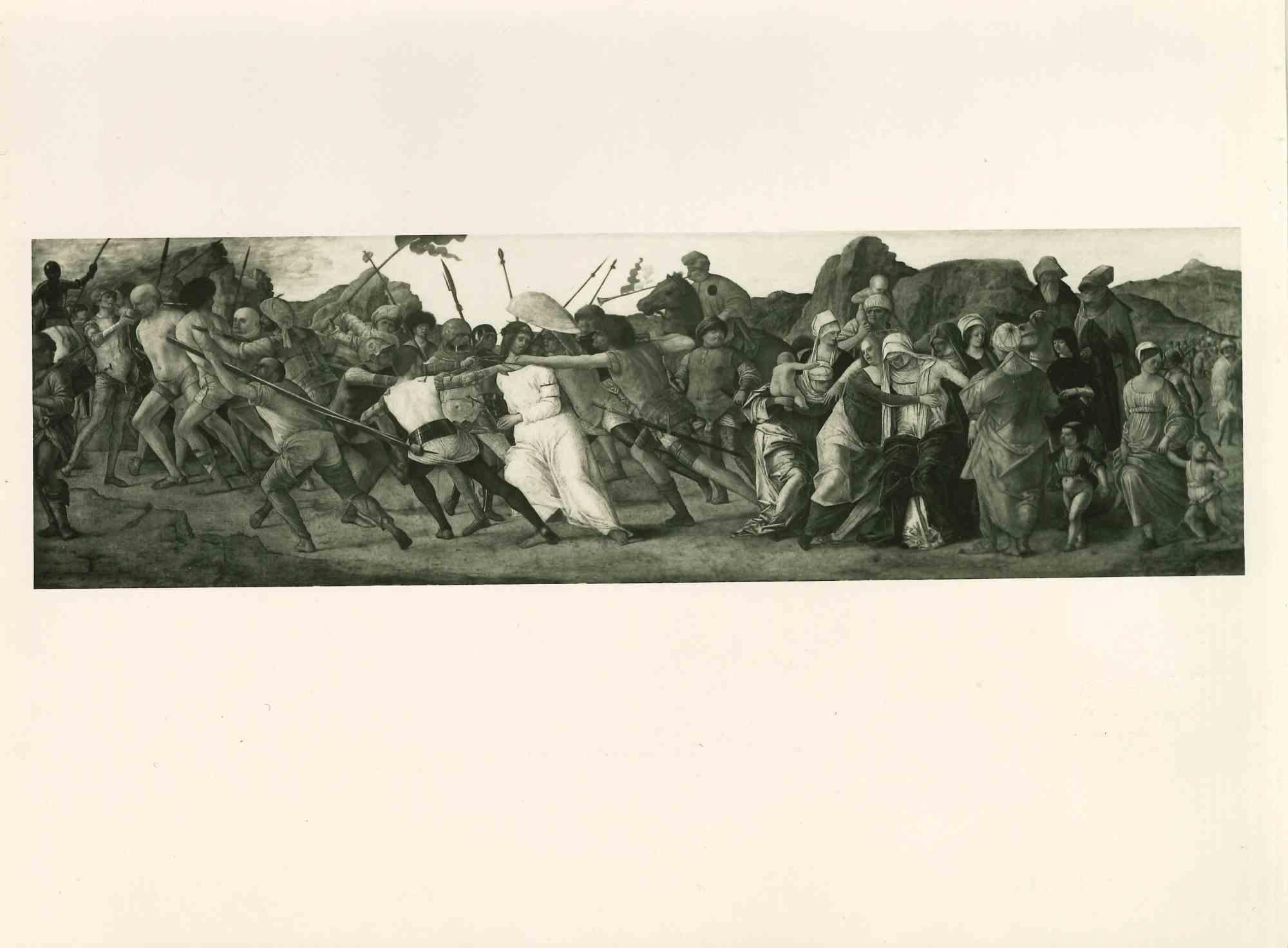 Unknown Figurative Photograph - Vintage Photograph of Christ Dead by Cosimo Tura - Early 20th Century