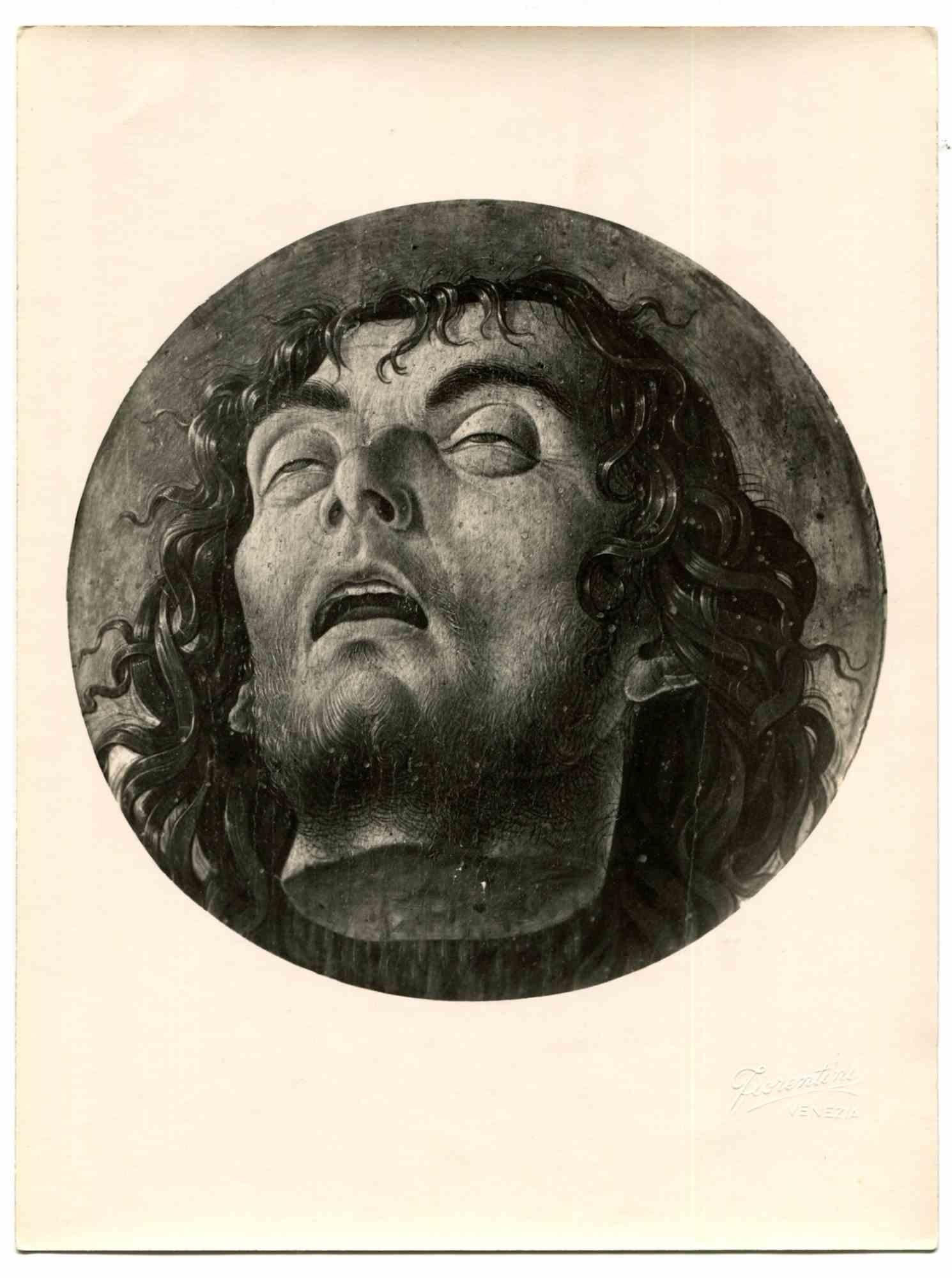 Vintage-Fotografie von John the Baptist von Bellini  - Anfang des 20. Jahrhunderts