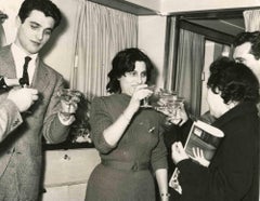 Vintage-Porträt von Anna Magnani – Mitte des 20. Jahrhunderts