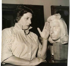 Portrait vintage d'Anna Magnani - Milieu du XXe siècle