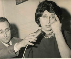 Retro Portrait of Anna Magnani - Mid 20th Century