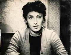 Portrait vintage d'Anna Magnani - Milieu du XXe siècle