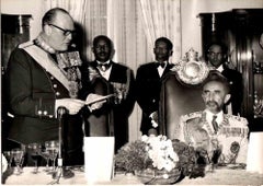 Visit of King Olav to Negus Hailé Selassié in Addis Abbeba - Ethiopia - 1970s