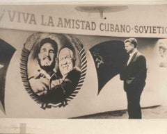 Viva la Amistad Cubano-Soviética - Fotografía de época - Años 60