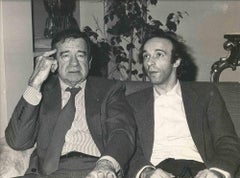 Walter Matthau et Roberto Benigni - Photo vintage, années 1980